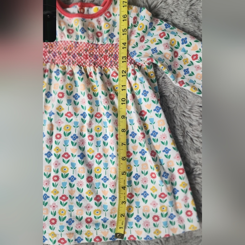 Colorful Floral-print Baby Boden Dress - Picture 7 of 7
